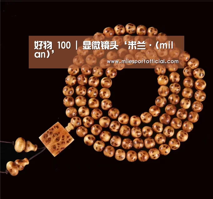 好物 100 | 显微镜头‘米兰·(milan)’(图4) 米兰·官方网站